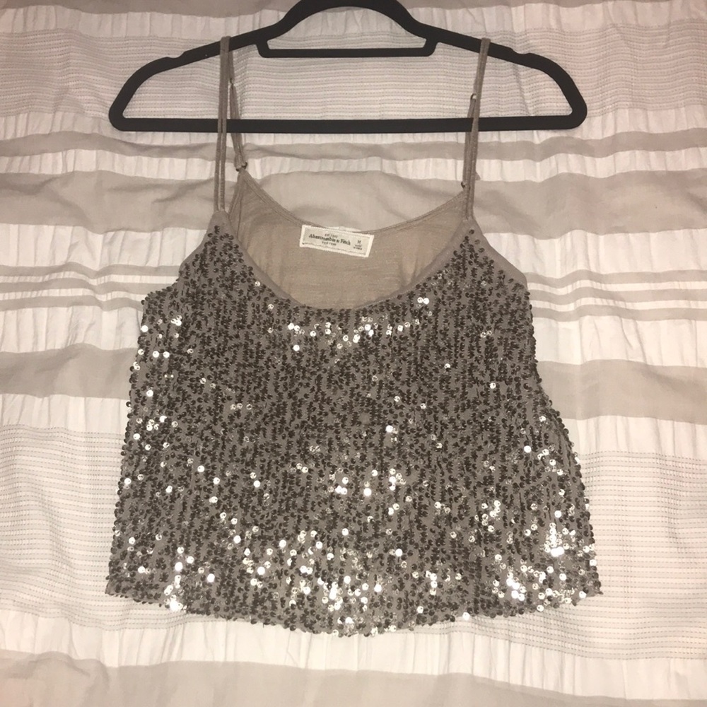 Abercrombie and Fitch sequin tank top